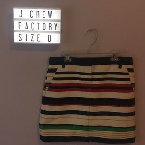 J.Crew Factory fitted skirt- size 0